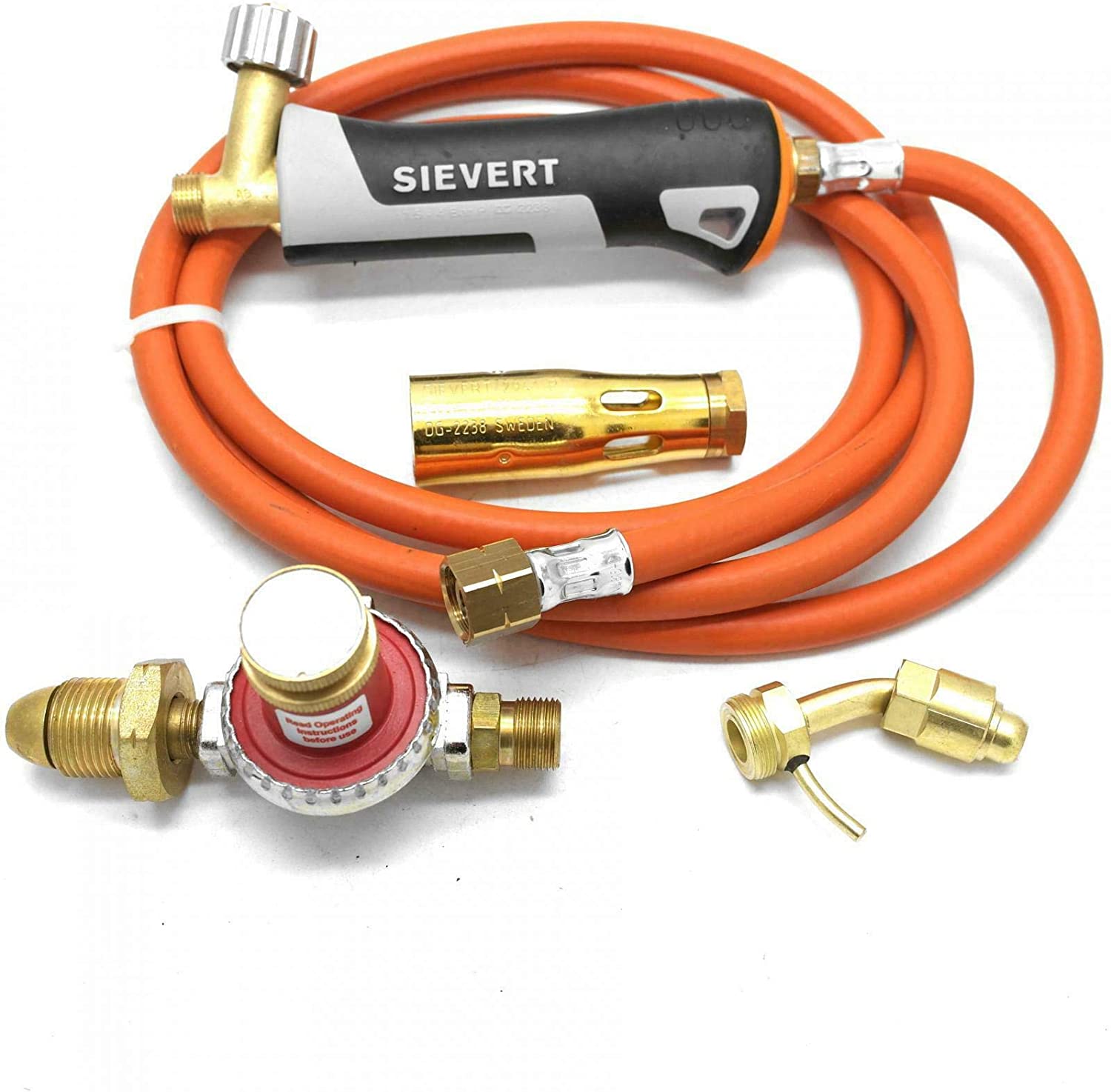 Sievert Pro 86 torch kit with regulator and 2m hose