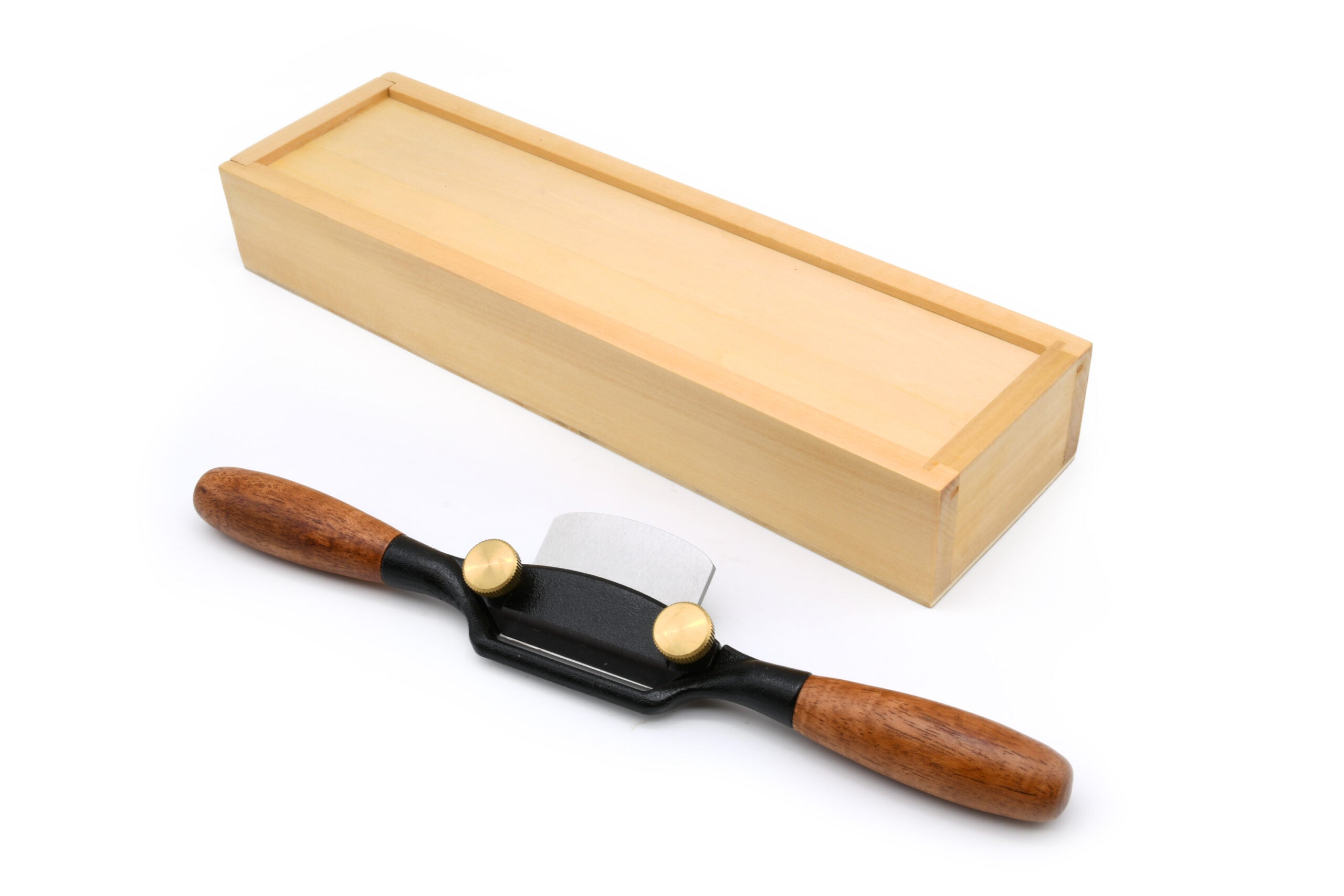 Planet Flat Spokeshave in Wooden Box