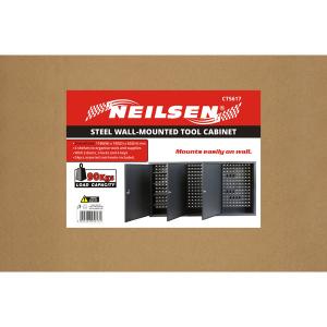 Neilsen CT5617 Steel Wall-mounted Tool Cabinet, 90Kg capacity