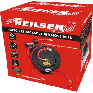 Neilsen CT1056 Air Hose Reel 9m/ 30ft 3/8in (Retractable)
