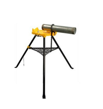 Jobsite Portable Tripod Pipe Chain Vise Stand - 1/2''-6'' (12.5-150mm)