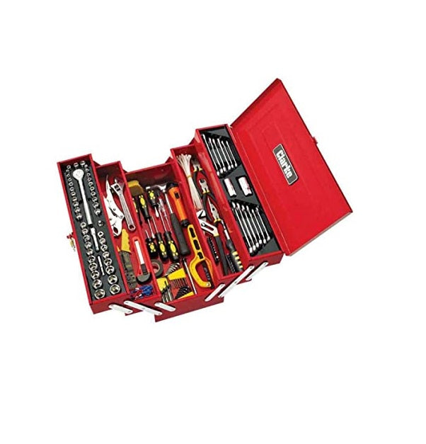 Clake Tool Box Clarke CHT641 - 199 Pce DIY Tool Kit with Cantilever Tool Box