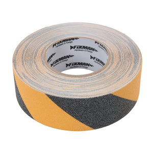 Fixman 190583 Anti-Slip Tape 50mm x 18m Black/Yellow