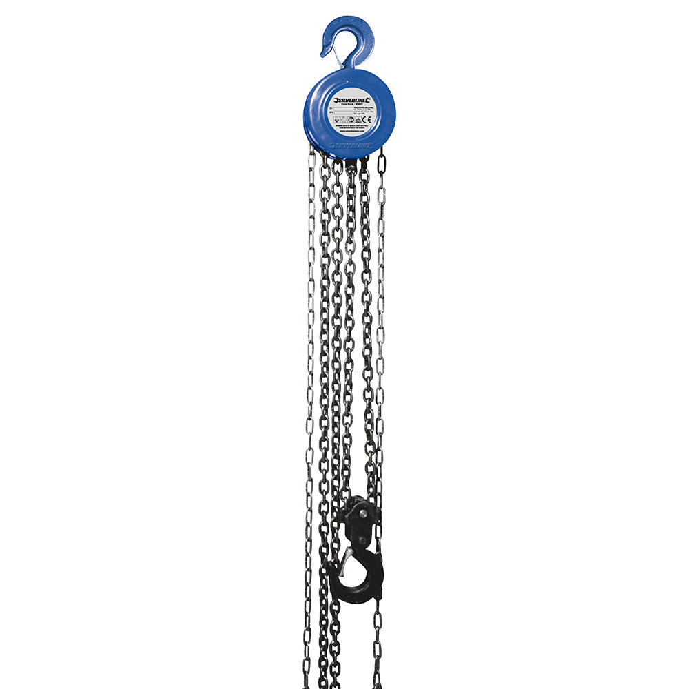 silverline_868692_chain_block_2000kg_3m_lift_height
