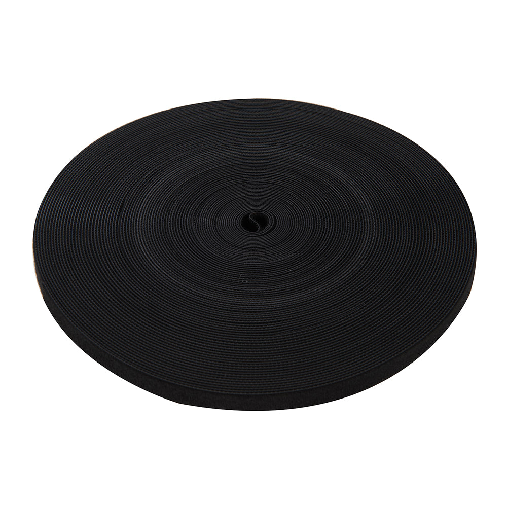 Fixman 666014 Self-Wrap Hook & Loop Tape Black 13mm x 25m