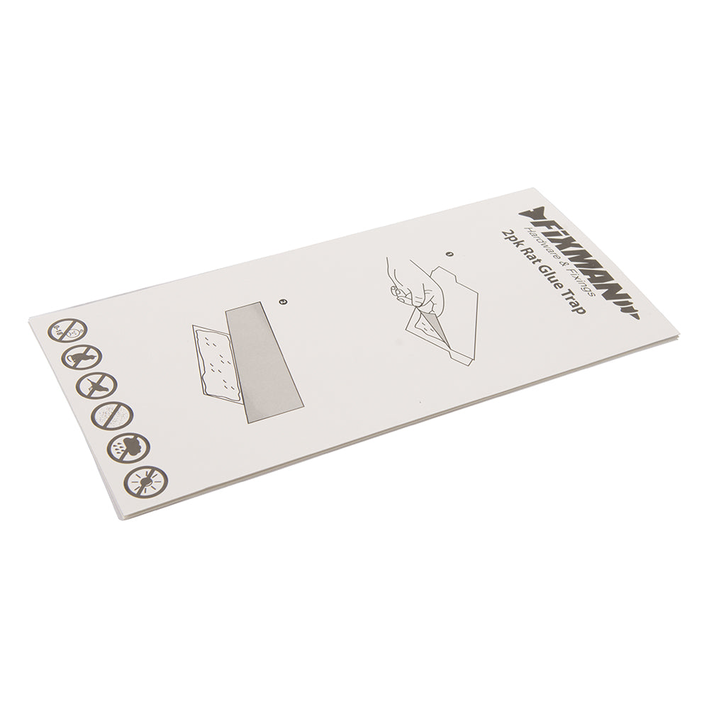 Fixman 301759 Rat Glue Trap 2pk 2pk