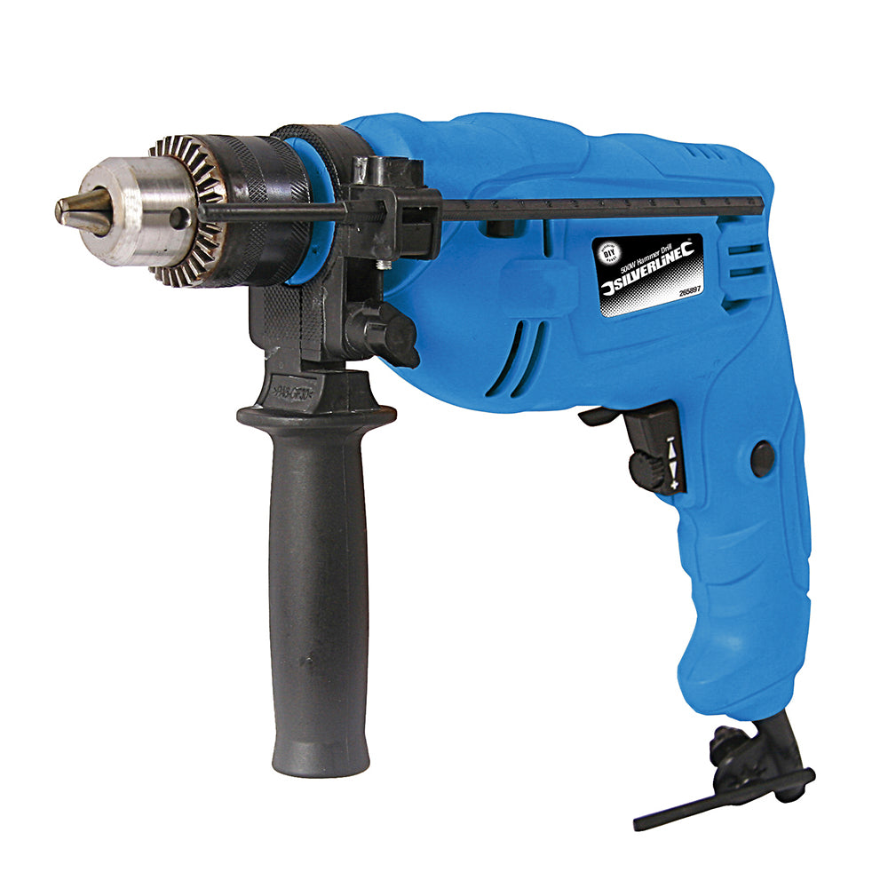 silverline_265897_diy_500w_hammer_drill_500w_uk