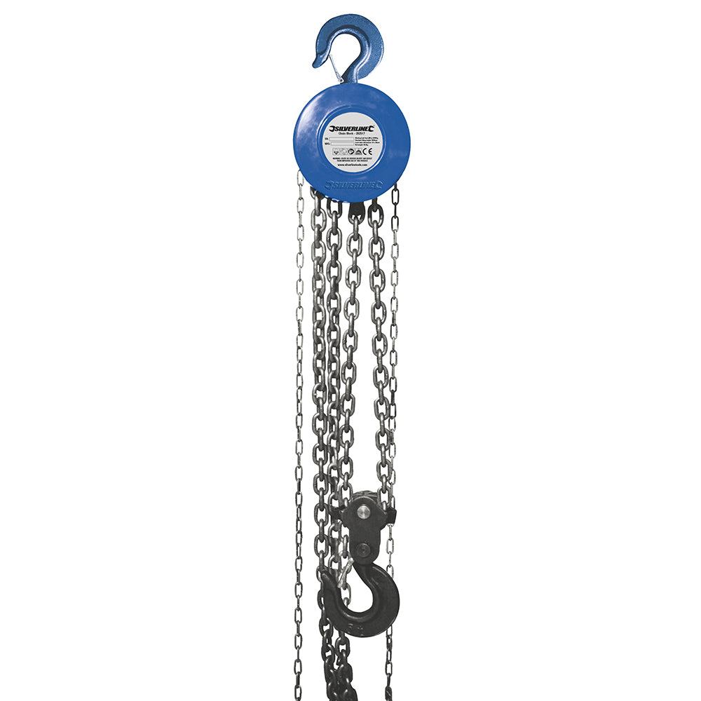 silverline_282517_chain_block_5000kg_3m_lift_height