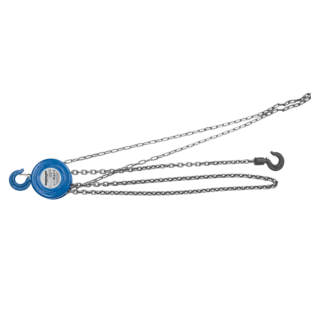 silverline_868692_chain_block_2000kg_3m_lift_height