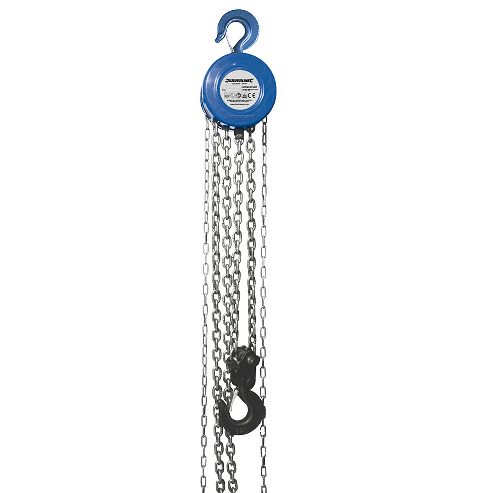 silverline_675191_chain_block_3000kg_3m_lift_height