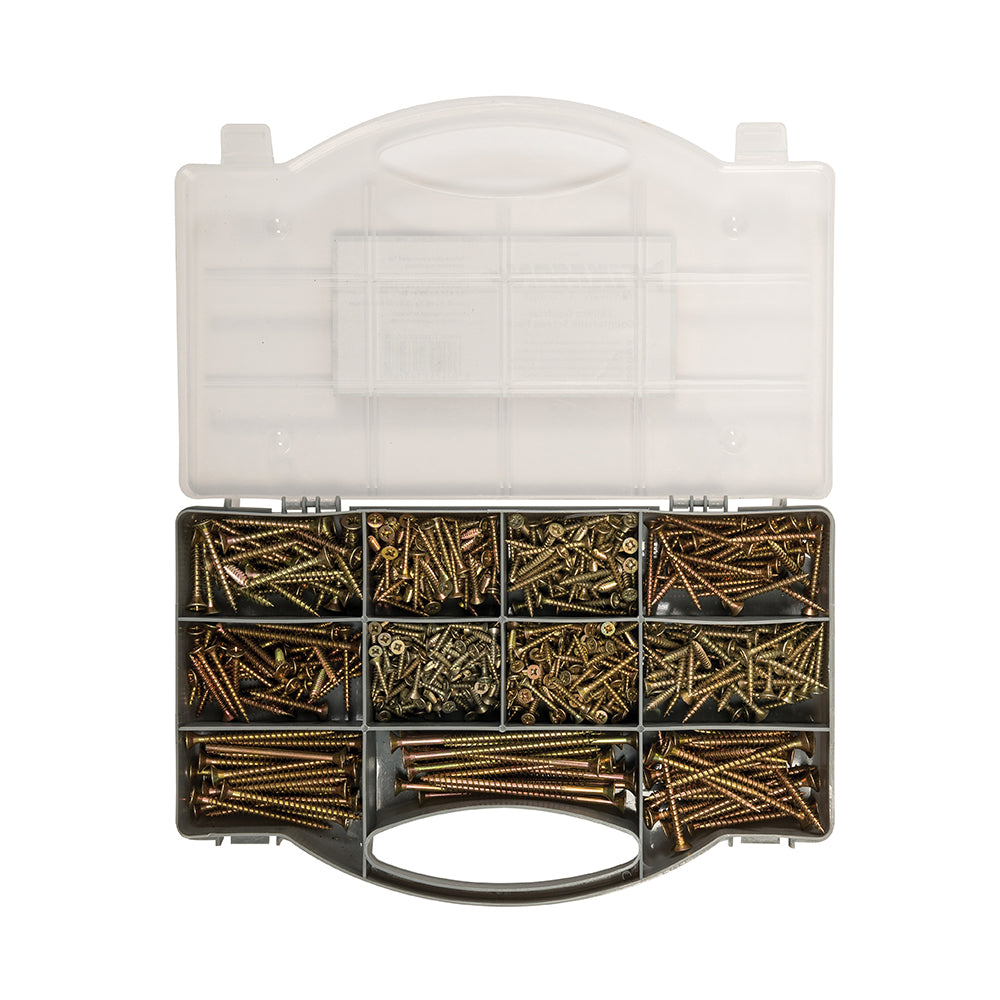 Fixman 365265 Goldstar Countersink Screws Pack 780pce