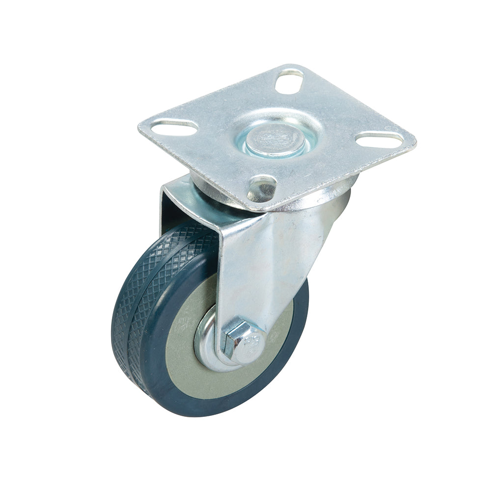 Fixman 530386 Swivel Rubber Castor 50mm 50kg