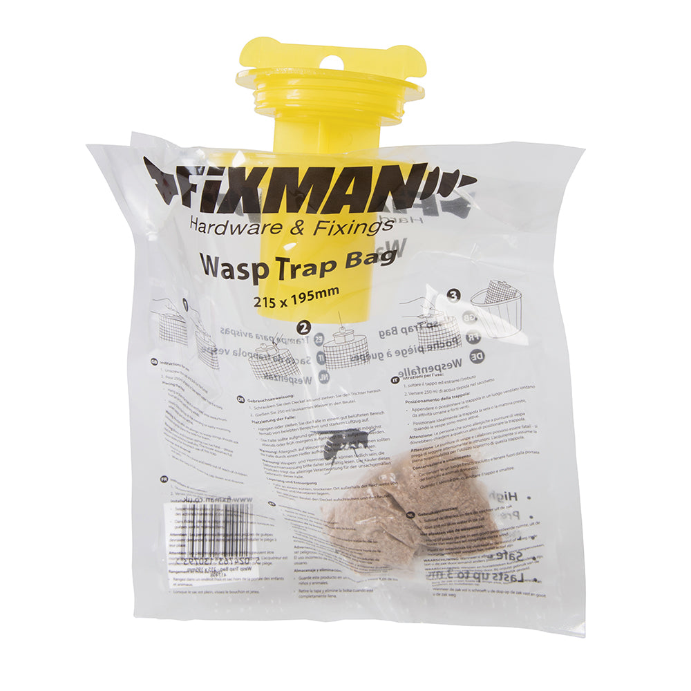 Fixman 417498 Wasp Trap Bag 215 x 195mm