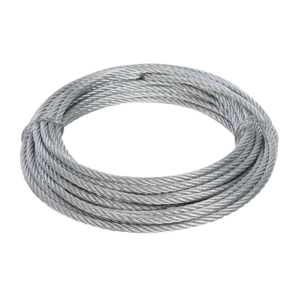 Fixman 876416 Galvanised Wire Rope 4mm x 10m