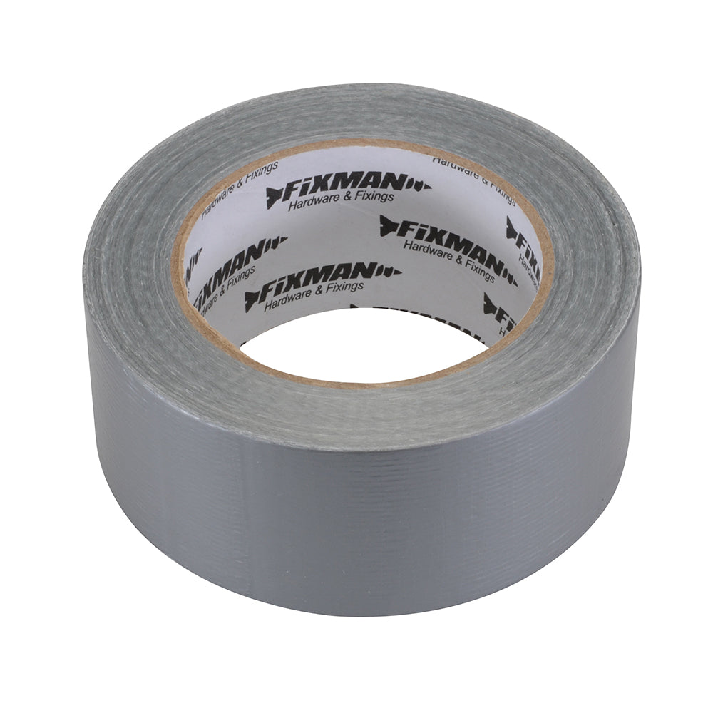 Fixman 189098 Heavy Duty Duct Tape 50mm x 50m Silver