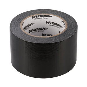 Fixman 189896 Heavy Duty Duct Tape 72mm x 50m Black
