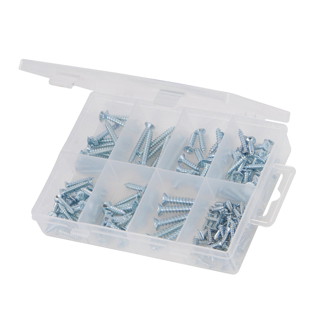 Fixman 105510 Self-Tapping Screws Pack 160pce