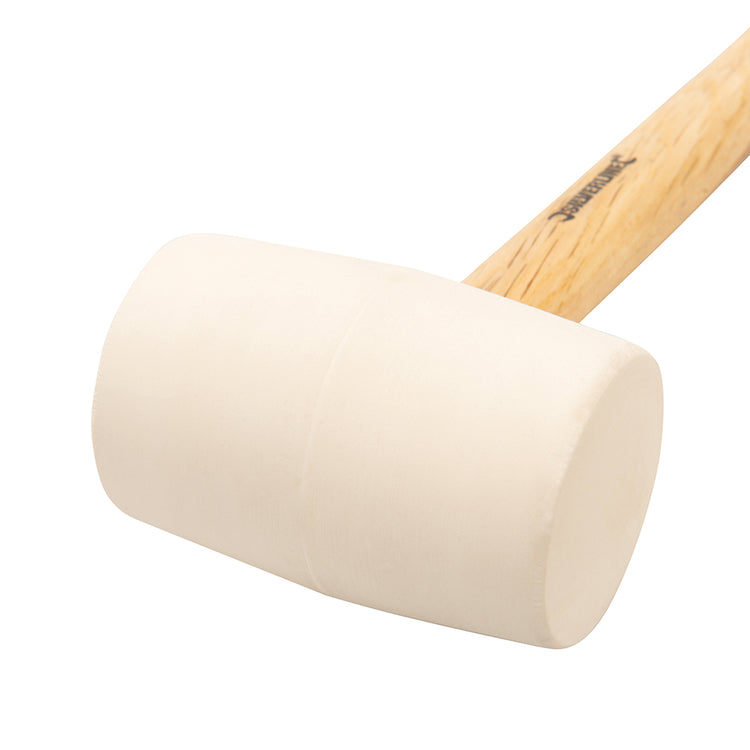 silverline_633608_white_rubber_mallet_16oz_454g