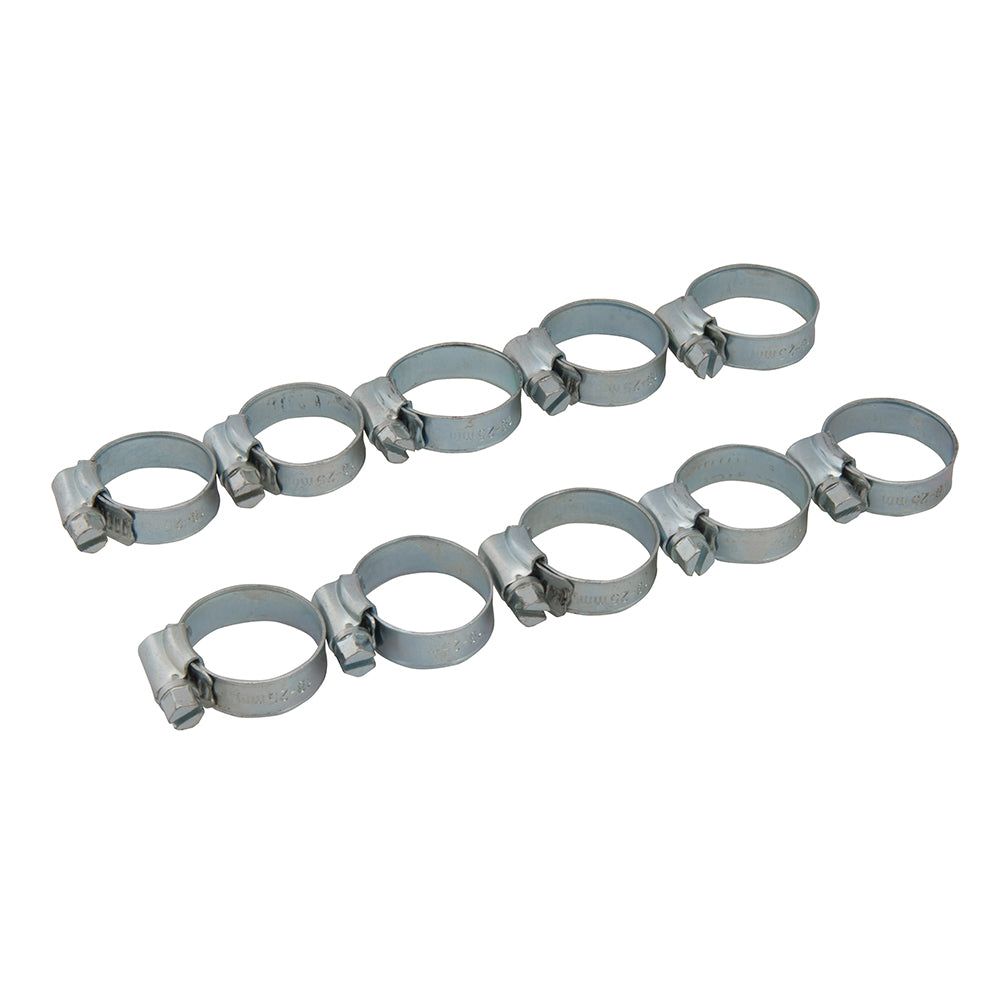 Fixman 734117 Hose Clips 10pk 18 - 25mm (OX)