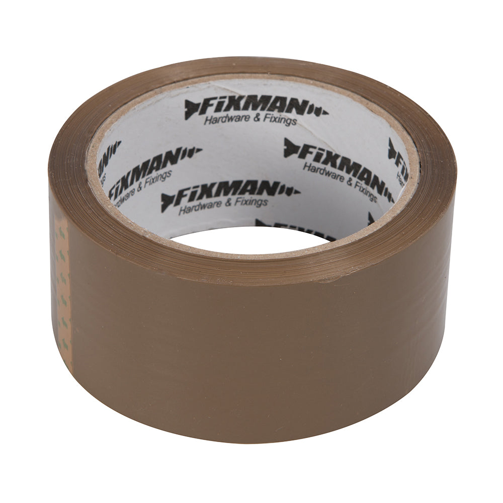 Fixman 190368 Packing Tape 48mm x 66m Brown