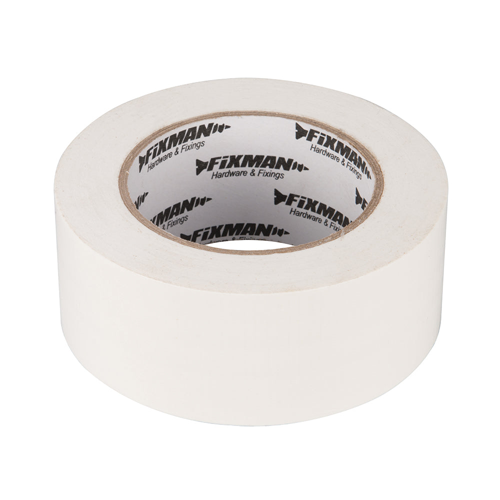 Fixman 190229 Super Heavy Duty Duct Tape 50mm x 50m White