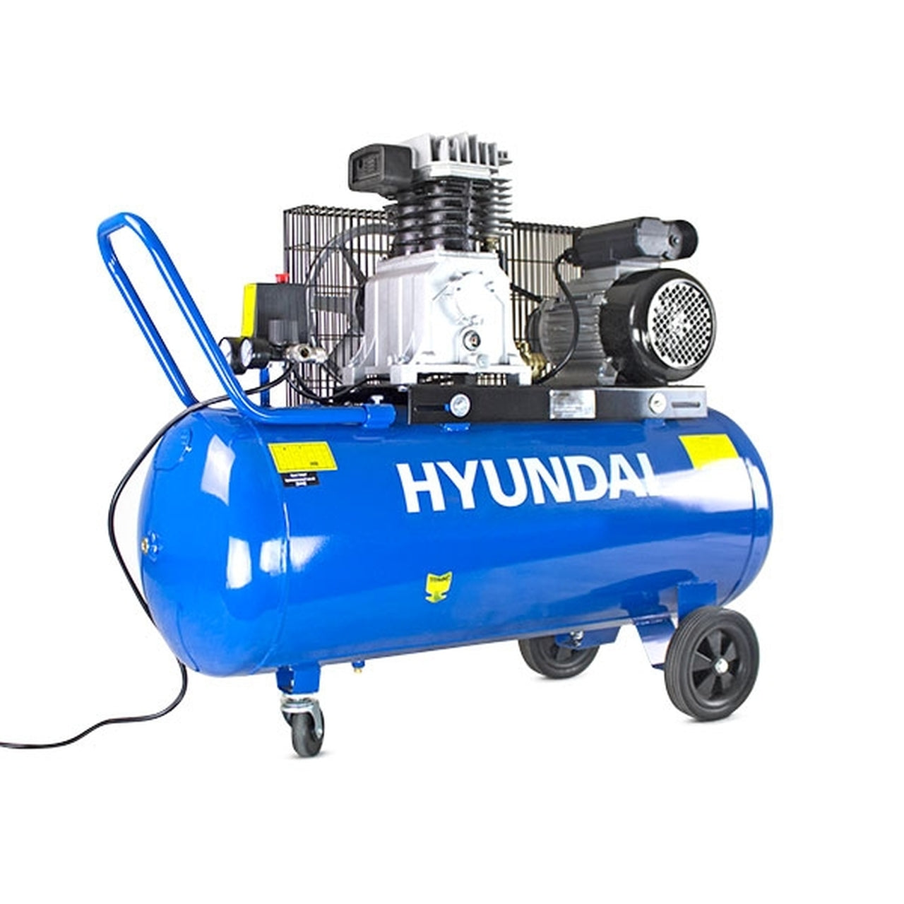 Hyundai-HY3100P-100-Litre-Belt-Drive-Air-Compressor,-14CFM/145psi,-Twin-Cylinder---3hp
