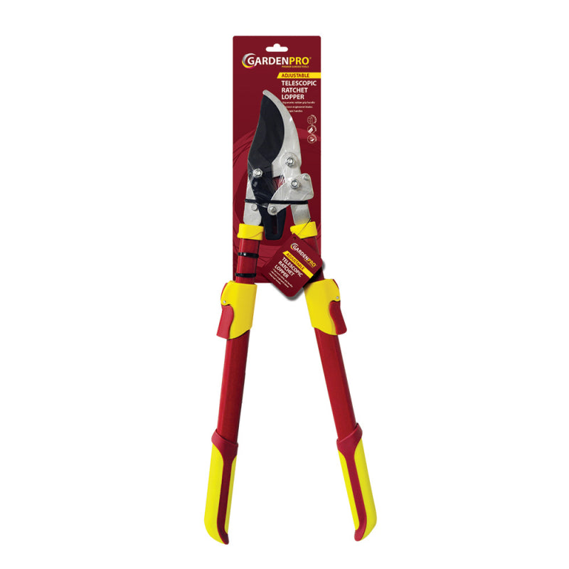 Kingfisher RC203 Pro Gold Deluxe Telescopic Ratchet Bypass Lopper - Multi-Colour