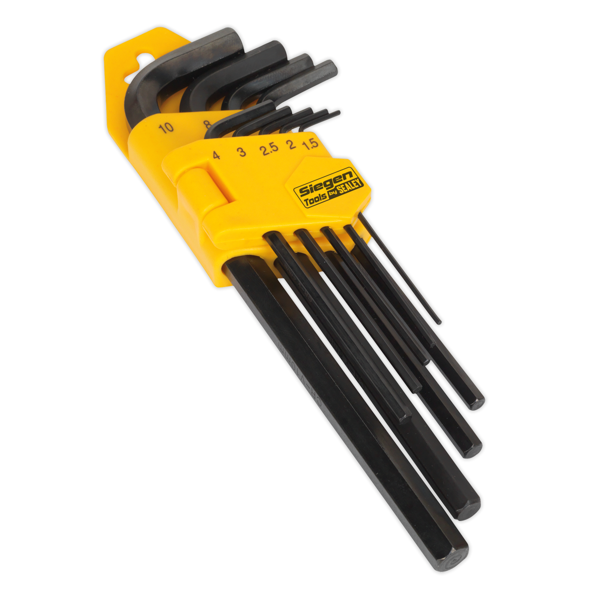 Sealey-Sealey-S01091-Metric-Long-Hex-Key-Set,-9-Pieces-S01091