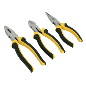 Sealey-Sealey-S0645-Comfort-Grip-Pliers-Set,-3-Pieces-S0645