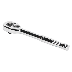 Sealey-Sealey-S0705-Ratchet-Wrench-with-Pear-Head-Flip-Reverse,-3/8"-Square-Drive,-Silver-S0705